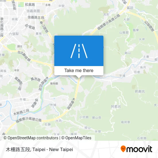 木柵路五段 map