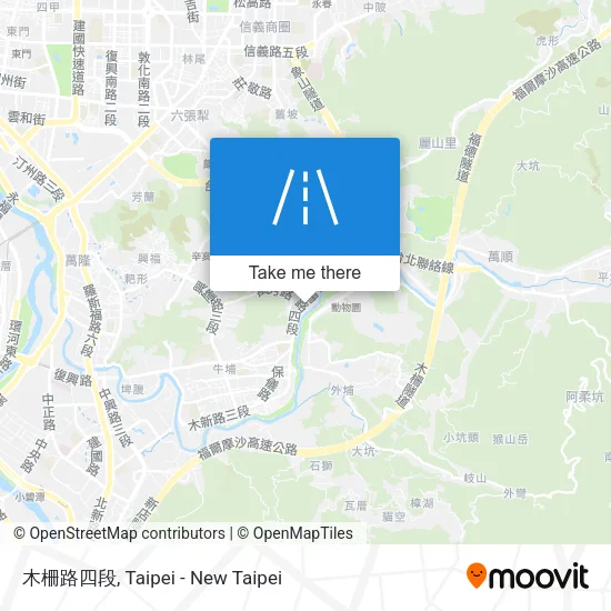 木柵路四段地圖