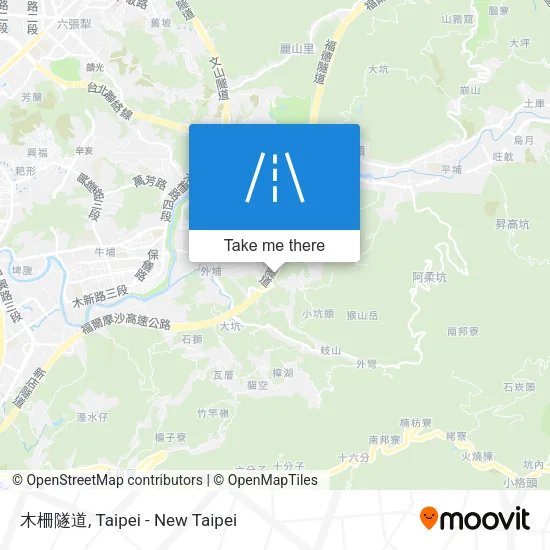 木柵隧道 map