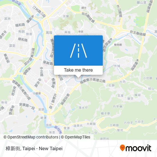 樟新街 map