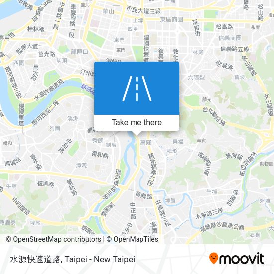 水源快速道路 map