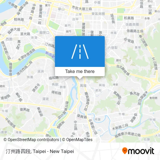 汀州路四段地圖