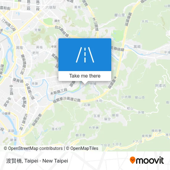 渡賢橋 map