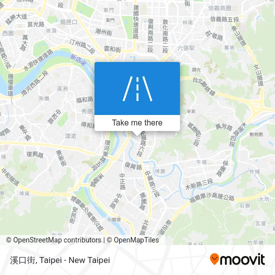 溪口街 map