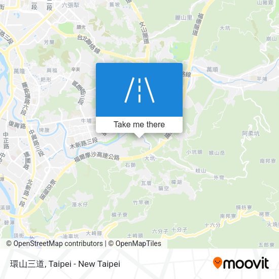 環山三道地圖