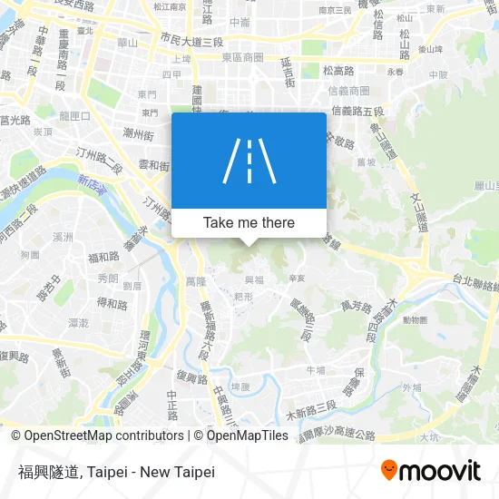 福興隧道 map