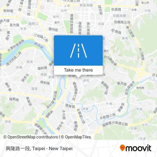 興隆路一段 map