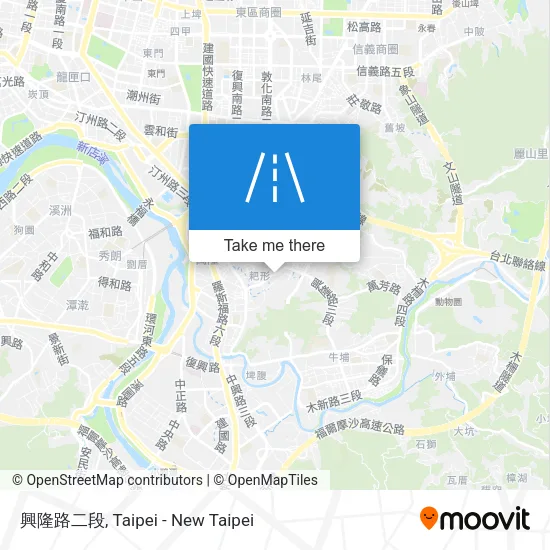 興隆路二段地圖