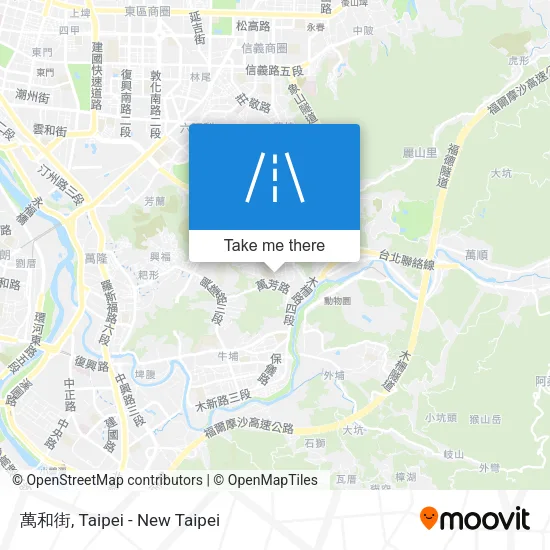 萬和街 map