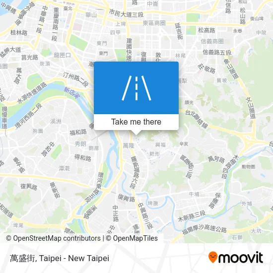 萬盛街 map