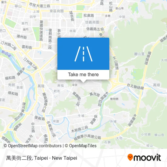 萬美街二段 map