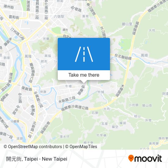 開元街 map