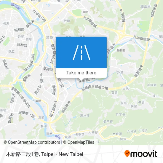 木新路三段1巷地圖