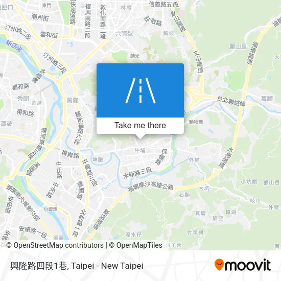 興隆路四段1巷地圖