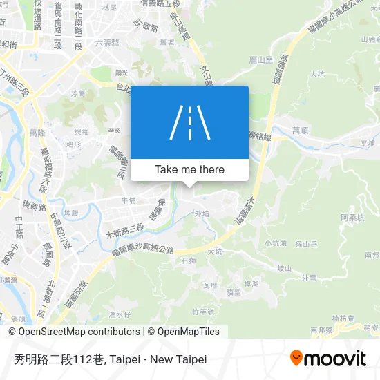 秀明路二段112巷地圖