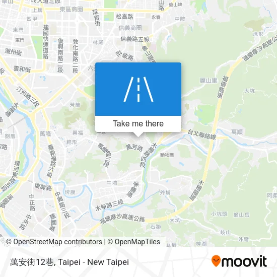 萬安街12巷地圖
