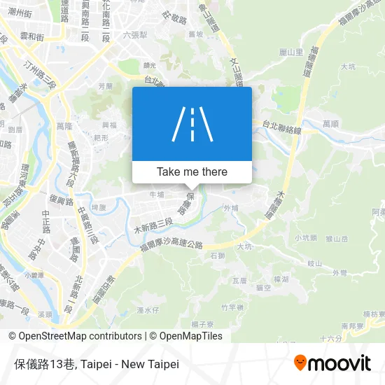 保儀路13巷 map