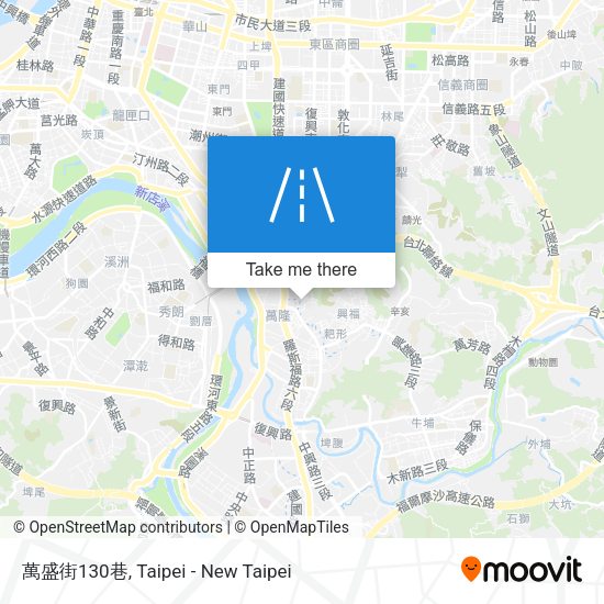 萬盛街130巷 map
