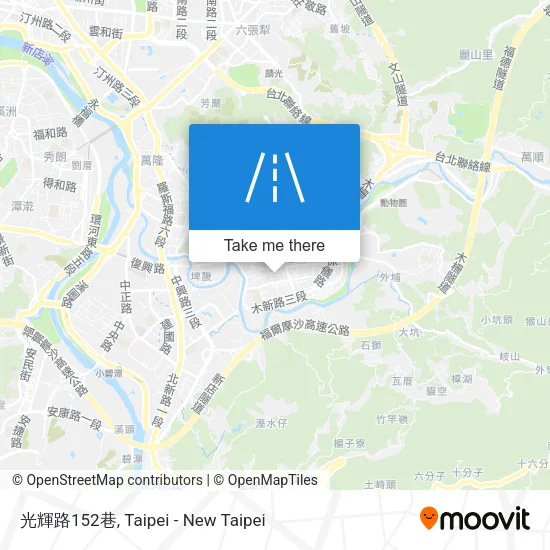 光輝路152巷 map