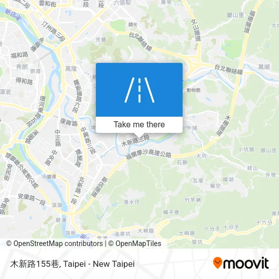 木新路155巷地圖