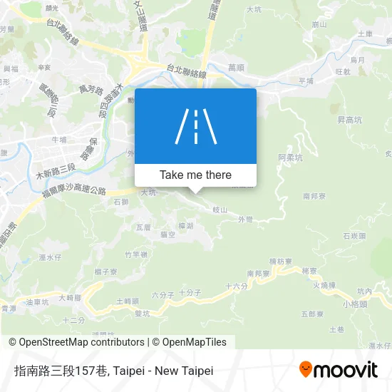 指南路三段157巷地圖
