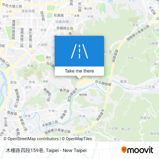 木柵路四段159巷 map