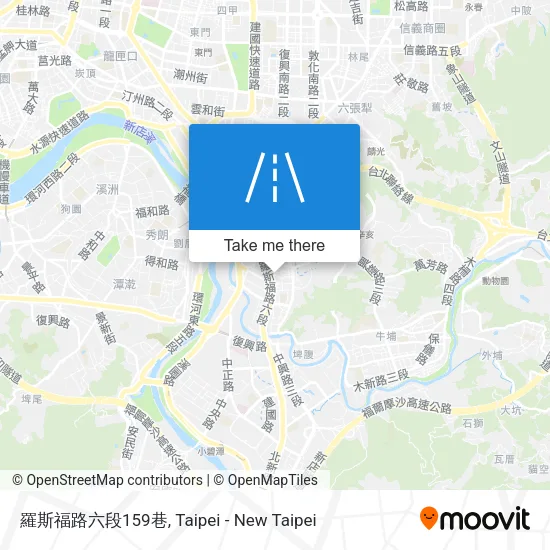 羅斯福路六段159巷地圖