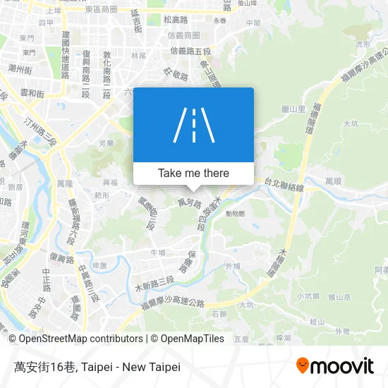 萬安街16巷地圖