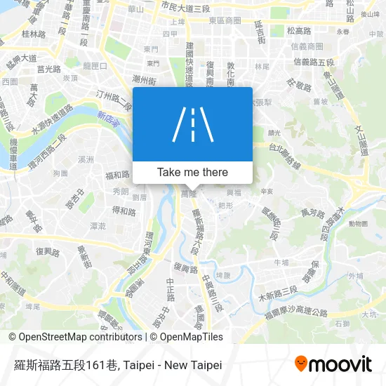 羅斯福路五段161巷地圖