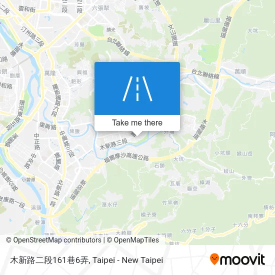 木新路二段161巷6弄地圖