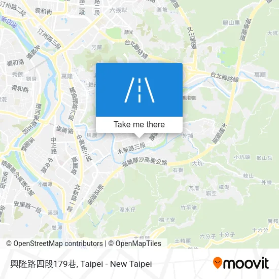 興隆路四段179巷地圖