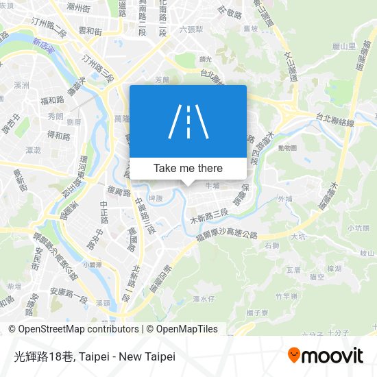 光輝路18巷 map