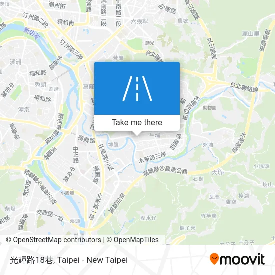 光輝路18巷 map