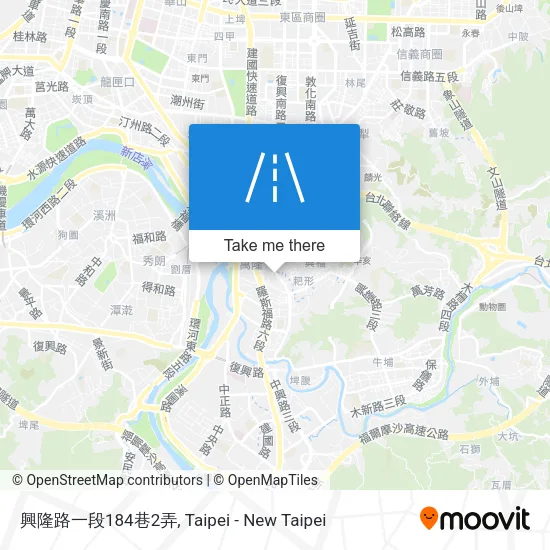 興隆路一段184巷2弄地圖