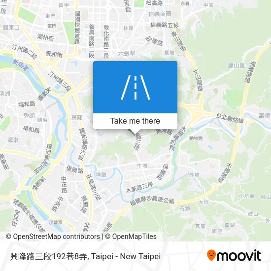 興隆路三段192巷8弄地圖