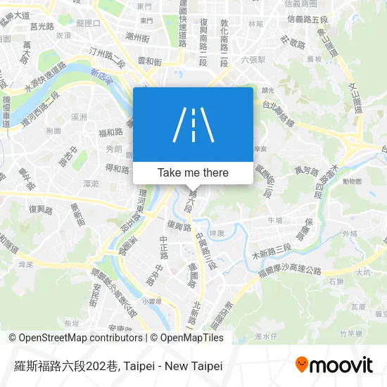 羅斯福路六段202巷地圖
