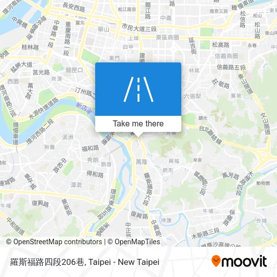 羅斯福路四段206巷地圖