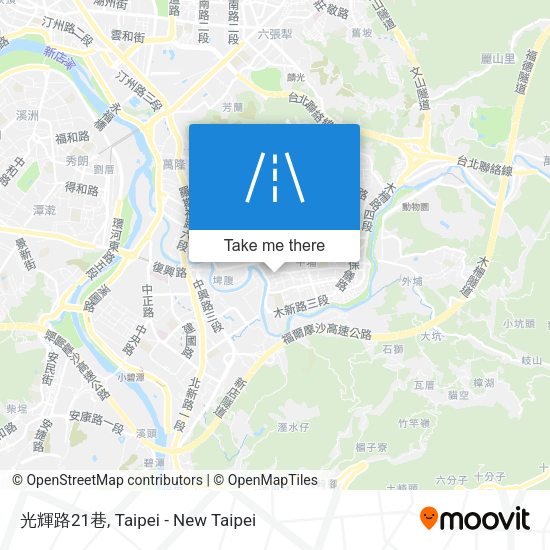 光輝路21巷地圖