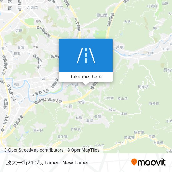 政大一街210巷 map