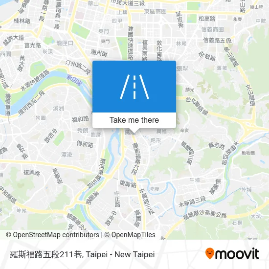 羅斯福路五段211巷地圖