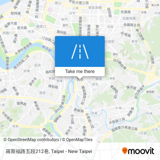 羅斯福路五段212巷地圖