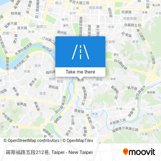 羅斯福路五段212巷地圖