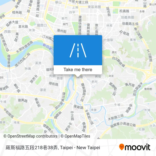羅斯福路五段218巷38弄地圖