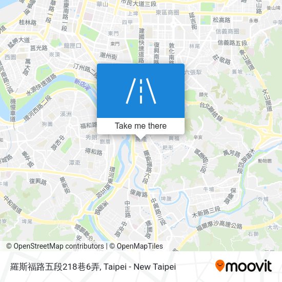羅斯福路五段218巷6弄地圖