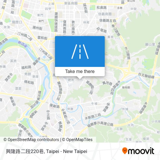 興隆路二段220巷地圖