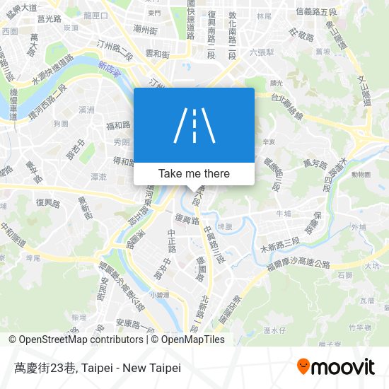 萬慶街23巷 map