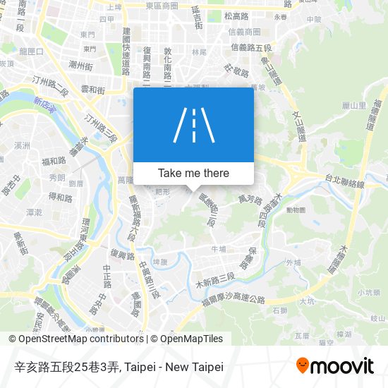 辛亥路五段25巷3弄 map