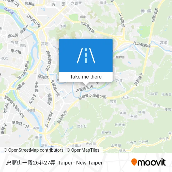 忠順街一段26巷27弄地圖