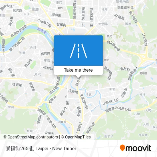 景福街265巷地圖