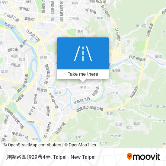 興隆路四段29巷4弄地圖